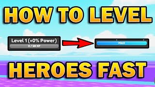 How to Level Up Your Heroes Fast in Anime Racing Clicker [upl. by Cas132]