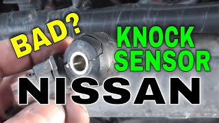 Nissan knock sensor replacement [upl. by Lseil]