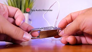 Audio Voice Recorder  Discreet Keychain [upl. by Aihselef]