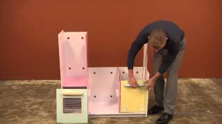 Assembly Video KidKraft Deluxe Pastel Play Kitchen [upl. by Nnylahs]