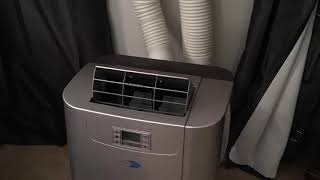 Whynter Elite ARC122DS 12000 BTU Dual Hose Portable Air Conditioner Review [upl. by Yreffeg]