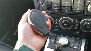 Freelander 2  LR2 Auto gearstick handle  knob replacement collapsed button  Freelander Steve [upl. by Zola]