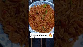 SINGAPURI RICE 🔥🍚 trending trending yummy viralshort india [upl. by Town834]