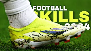 Best Football Skills 2024 12 [upl. by Decca]