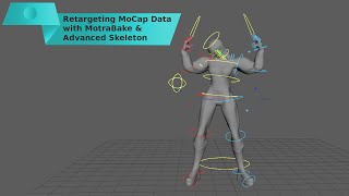 Retargeting Mocap Data with MotraBake and Advanced Skeleton [upl. by Nikolaus]