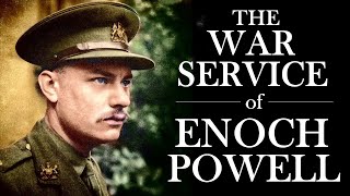 Enoch Powell  Full Interview on World War II and his Military Career with Conrad Wood  10121987 [upl. by Akedijn]