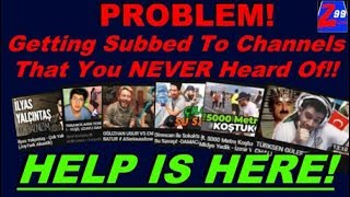 Getting Automatically Subscribed to Channels on Youtube Youve NEVER Heard Of Help Is HERE [upl. by Saravat51]