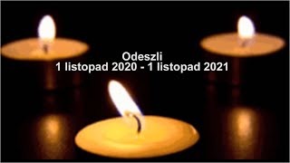 Odeszli listopad 20202021 [upl. by Acnaiv]