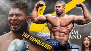 TOP FINISHES Alistair Overeem Packed A Punch Harder Than Mike Tyson  Most Brutal Finishes In MMA [upl. by Beulah]