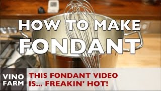 How to make FONDANT for BEES [upl. by Elleuqram]