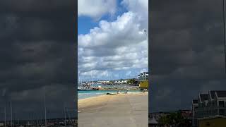 Beautiful View  Kralendijk Bonaire  Cruise Port  Historic Building  Boats [upl. by Rutherfurd]