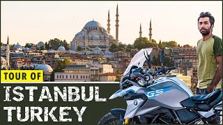 Istanbul Turkey Ep 25  Motorcycle Tour From Germany to Pakistan and India on BMW G310GS [upl. by Attennhoj]