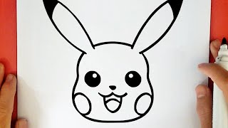 COMMENT DESSINER PIKACHU [upl. by Daj]