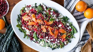 Blood Orange amp Wheat Berry Salad [upl. by Anerbes]