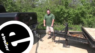 etrailer  Detailed Breakdown of the Curt SecureLatch Pintle Hook with 2quot Ball [upl. by Nannoc]