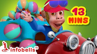 Ek Bandar Ne Kholi Dukaan  Bandar mama  Hindi Rhymes for Children  Infobells hindirhymes [upl. by Voccola647]