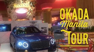 Okada Manila Hotel Resort and Casino Tour The Fountain Cove Night Club Medley Buffet [upl. by Thgiled]