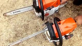 Stihl 462 cm Vs stihl ms 400cm [upl. by New]