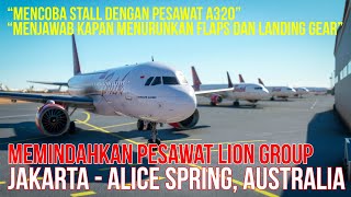 Relokasi Pesawat Lion Group Jakarta to Alice Spring  Microsoft Flight Simulator 2020 Indonesia [upl. by Giselbert533]