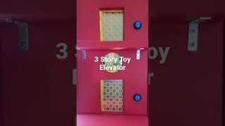 THREE Story Toy Elevator with Voice FX [upl. by Labannah]