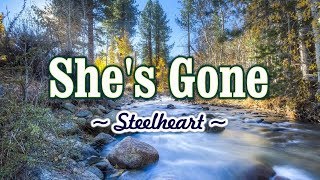 Shes Gone  KARAOKE VERSION  As popularized by Steelheart [upl. by Aihtenyc]