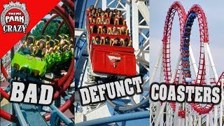 10 Infamous Removed Roller Coasters [upl. by Halullat]