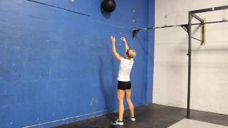 Wall Ball  CrossFit Exercise Guide [upl. by Dusza241]