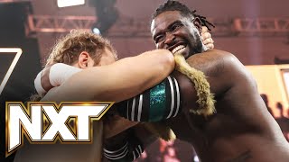 Oba Femi decimates Brooks Jensen WWE NXT highlights March 12 2024 [upl. by Arim]