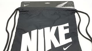 Nike Young Athletes Graphic Gym Sack Black amp White [upl. by Ancier]