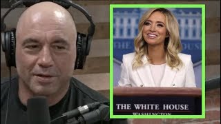 Joe Rogan Reacts to Trumps Press Secretary Shutting Down Reporter [upl. by Averi574]