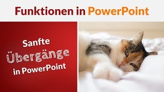 Wie du in PowerPoint sanfte Übergänge erstellst  Funktionen in PowerPoint [upl. by Mathew334]