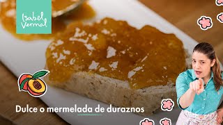 Mermelada o dulce de duraznos [upl. by Ellehsyt]