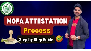 Mofa Attestation Process 2024 How to Verify Documents from MOFA complete guide [upl. by Atsev]