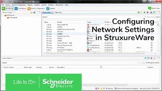 Configuring Network Settings in StruxureWare Data Center Expert  Schneider Electric Support [upl. by Selohcin]