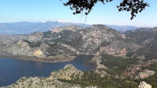 Dalyan Delta  a panoramic view [upl. by Nalon156]