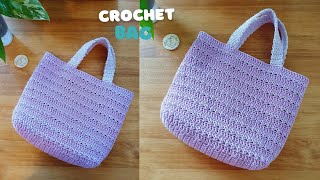 Crochet Bag  Crochet HandBag for Beginners  ViVi Berry Crochet [upl. by Selia310]