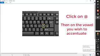 Spanish Keyboard using Windows 10 [upl. by Adams]