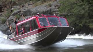 Bohnenkamps Whitewater Customs BWC Boat running rapids [upl. by Halley756]