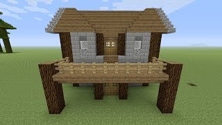 Minecraft een makkelijke beginners huis Nederlands [upl. by Torry]