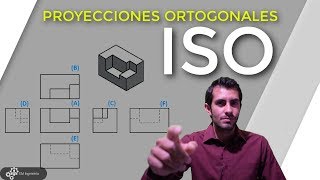 Proyecciones ortogonales ISOA ☑️✍️💯✅ [upl. by Hescock]