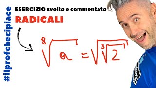 RADICE DI RADICE radicali esercizi n°5  esercizi matematica superiori [upl. by Ynatterb]