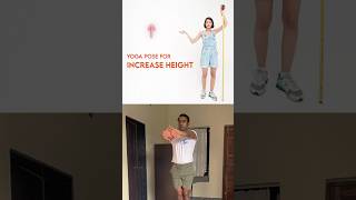 how to increase height︱height increase stretching exercise yoga︱yoga for height growth height [upl. by Burnett]