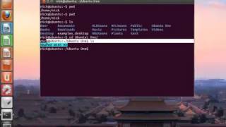 Ubuntu 1204 Terminal Tutorial 1 [upl. by Firooc]