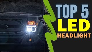 Best LED Headlight 20222023 🔥 Top 5 Best LED Headlights Review [upl. by Aelat]