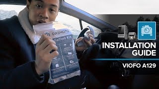 How To Install a Viofo A129  Dash Cam Installation Guide [upl. by Elleon]