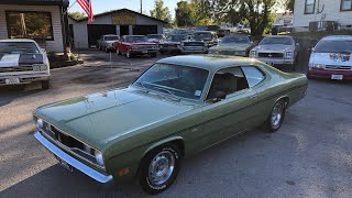 Test Drive 1970 Plymouth Duster SOLD 19900 Maple Motors 820 [upl. by Hsiwhem672]