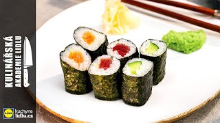 Sushi – jak naporcovat lososa  Roman Paulus  Kulinářská Akademie Lidlu [upl. by Trometer]