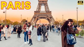 Paris France 🇫🇷  Paris November 2024 4K HDR Walking Tour Paris Walk 👛 With Captions [upl. by Hook]