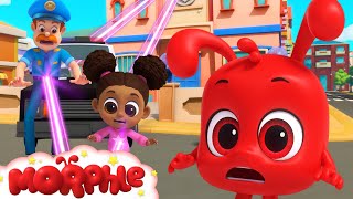 Police Officer April  Mila and Morphle  Cartoons for Kids [upl. by Brynna25]