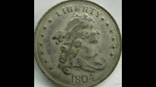 1804 One dollar liberty American Most valuable Expencive extremely rare [upl. by Cuttler]